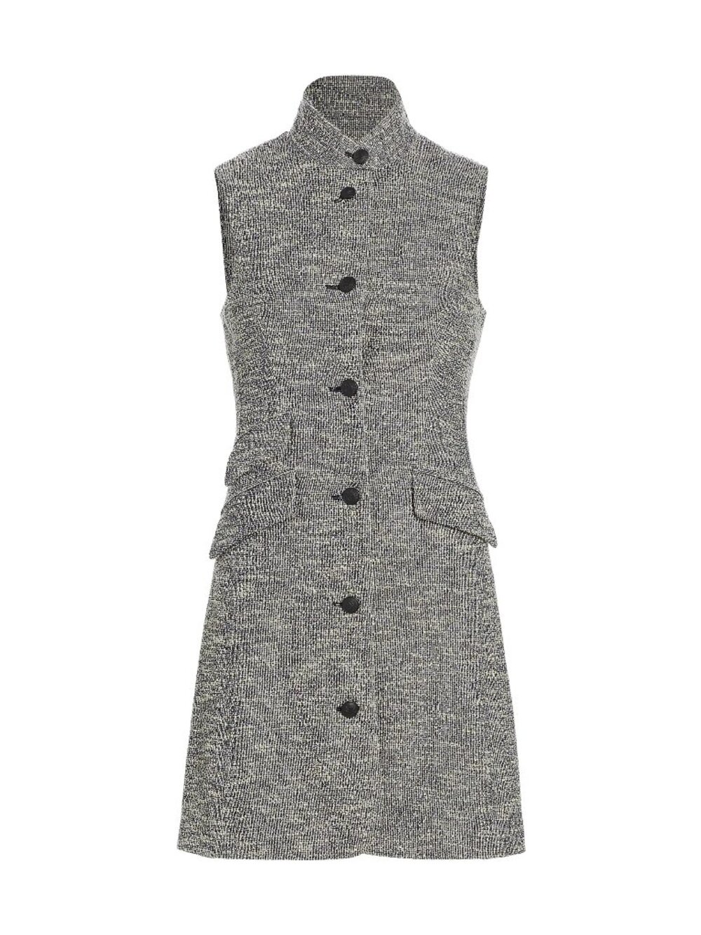rag & bone Slade Tweed Sleeveless Minidress
